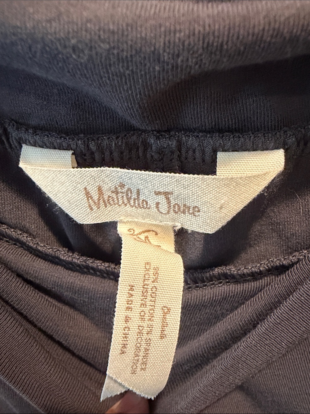 Matilda Jane Gray Ruffle Pants - Picture 4 of 4